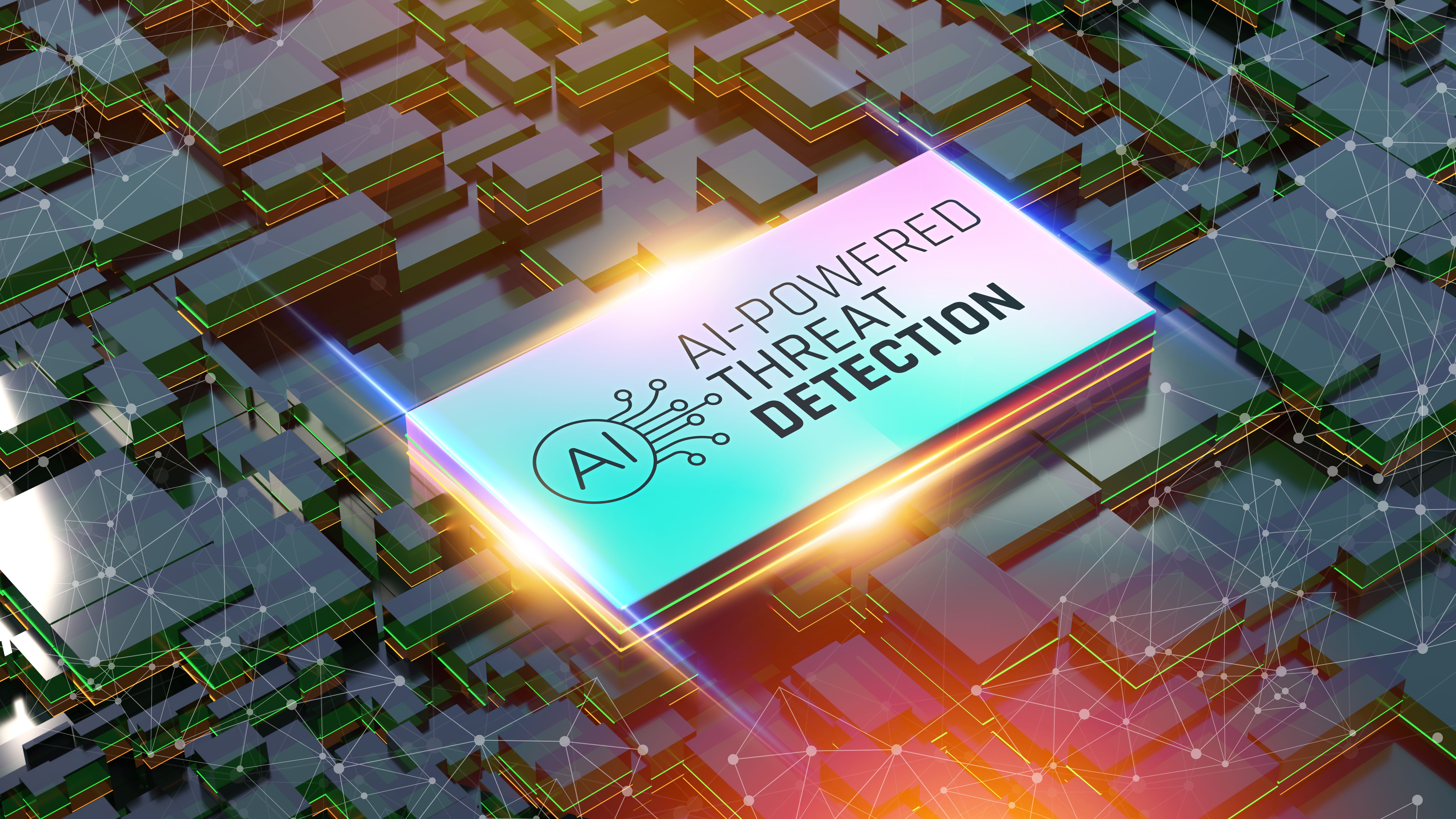 Network traffic analysis Black Glazier AI-powered threat detection technology analyzing network traffic patterns